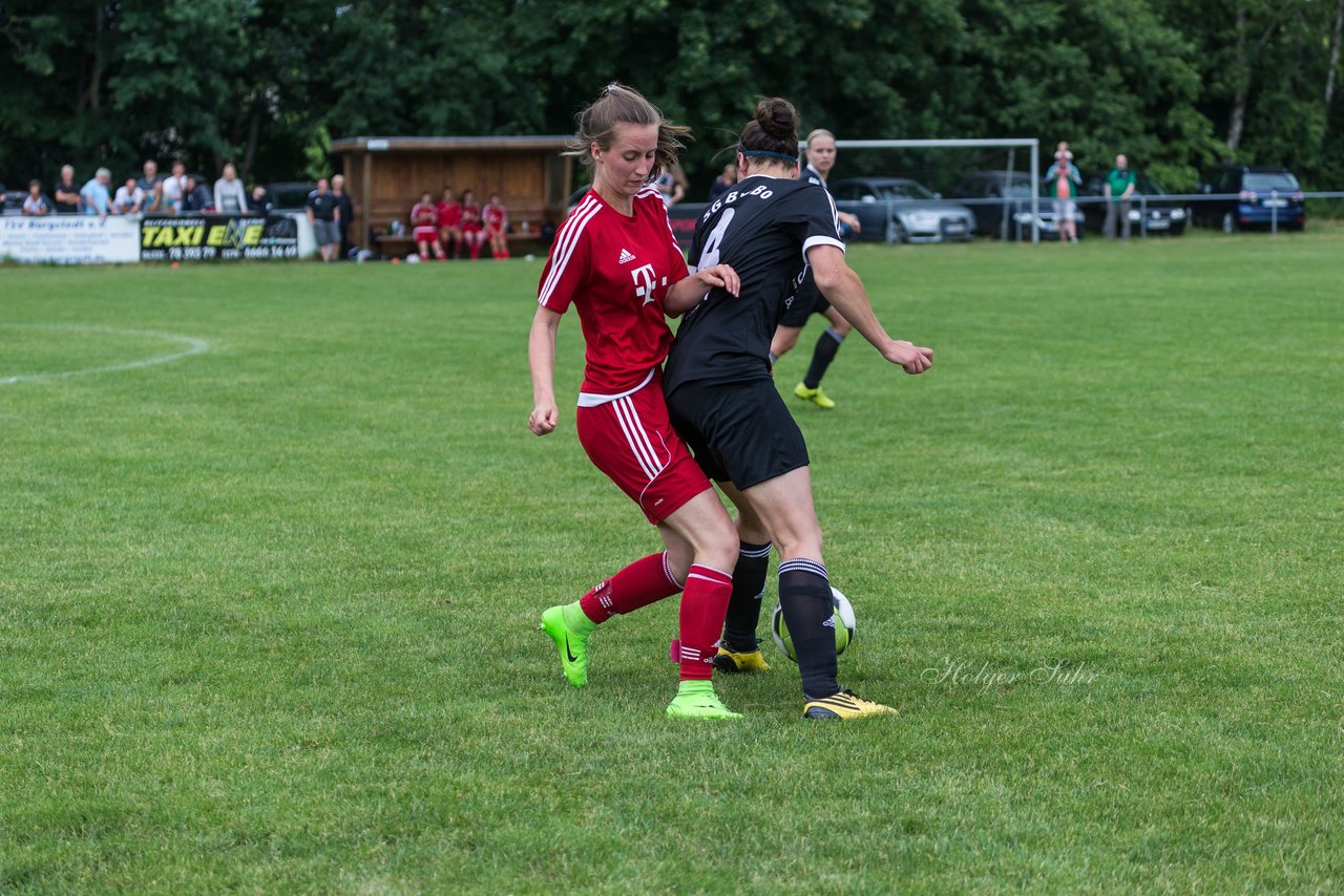 Bild 236 - Aufstiegsspiel SG Borgstedt/Brekendorf - SV Wahlstedt : Ergebnis: 1:4